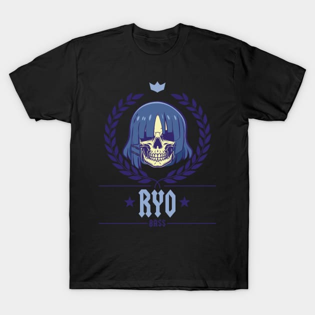 BOCCHI THE ROCK!: RYO BASS T-Shirt by FunGangStore